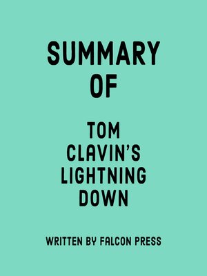 cover image of Summary of Tom Clavin's Lightning Down